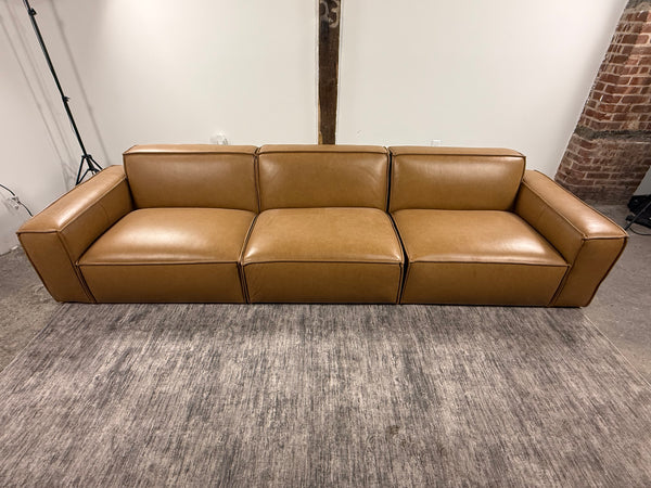 NEW Castlery Jonathan Leather extended Modular 3-Piece Sofa (FREE DELIVERY)🚚