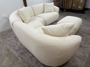 NEW Castlery Auburn 3-Piece Modular Sectional Sofa+Auburn ottoman(FREE DELIVERY)🚚