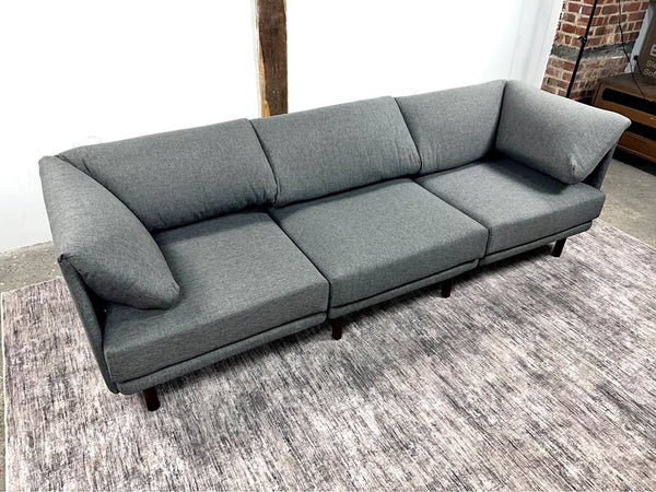 Burrow Range 3-Piece Sofa - Heather Charcoal