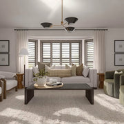 Havenly Leo Coffee Table - Smoked Black