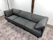 Burrow Range 3-Piece Sofa - Heather Charcoal