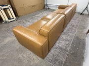 NEW Castlery Jonathan Leather extended Modular 3-Piece Sofa (FREE DELIVERY)🚚