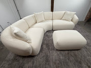 NEW Castlery Auburn 3-Piece Modular Sectional Sofa+Auburn ottoman(FREE DELIVERY)🚚