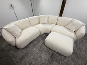 NEW Castlery Auburn 3-Piece Modular Sectional Sofa+Auburn ottoman(FREE DELIVERY)🚚