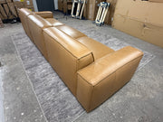 NEW Castlery Jonathan Leather extended Modular 3-Piece Sofa (FREE DELIVERY)🚚