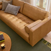 Article Sven 88″ Tufted Leather Sofa, Brand New & Completely Sealed in Original Box