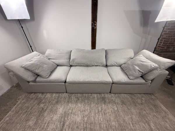 Joybird Bryant 120" Modular Cloud Sofa - Gray 🛋️